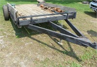7’x14’ utility trailer, tandem,  with sideboards