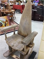 rustic one of a kind chair