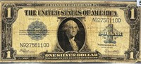 1923 US $1 Blue Note Bill LIGHTLY CIRCULATED