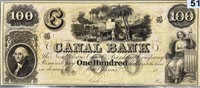 18?? $100 Central Bank Bill UNCIRCULATED