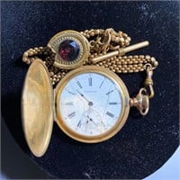 Waltham 7 Jewel Pocket Watch HIGH END