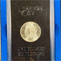 1883-CC Morgan Silver Dollar GEM BU GSA