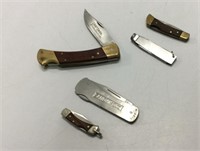 Five Vintage Pocket Knives K16C