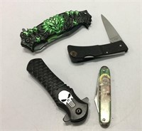 Four Vintage Pocket Knives K16C