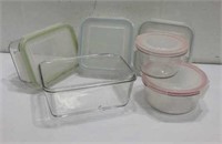 6 Snapware Containers  T13C