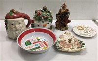 Christmas Cookie Jars and More M14F