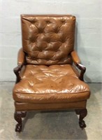 Baker Furniture Leather Chair K10B