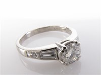 Platinum Diamond Ring by Stardust
