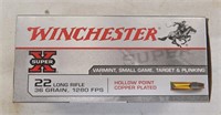 Winchester 22 Long Rifle Cartridges