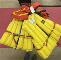 4 Life Jackets Includes