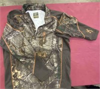 Browning 1/2 Zip XL Camo Pull Over