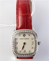 Lady's David Yurman Diamond Wristwatch