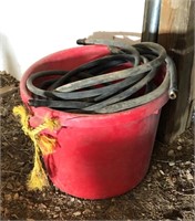 Tub of Assorted Hoses
