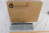 HP Monitor & Keyboard