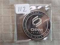 OPM Metals 1 oz Silver Round
