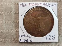 1966 Lovel & Aldrin Nov 11 GT-X11 Medal