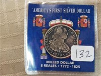 A Tribute to America's First Silver Dollar The 8