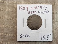 1887  Liberty Head Nickel  G