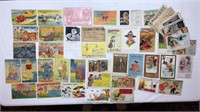 Large Lot of Humorous, Quirky, & Risque Post Cards