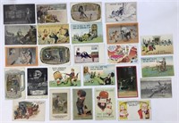 Lot of Drunkard Post Cards