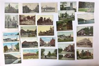 Athens & Sayre, PA Post Cards
