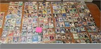 33 sheets football over 280 cards includes QBs