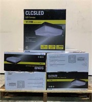 (5) Lumark 117W LED Light Fixtures CLCSLED