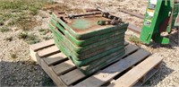 8- John Deere Suitcase Weights