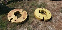 2- Sets of John Deere Wheel Weights