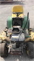 John Deere riding mower no hood