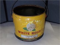 White Rose Oil Pail #3