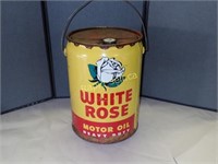 White Rose Oil Pail #5