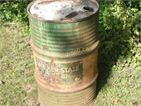 Quaker State Oil Barrel