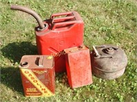 Vintage Gas Cans