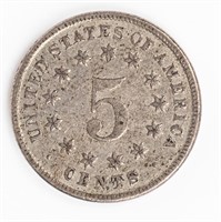 Coin 1882 Shield Nickel in Nice Extra Fine