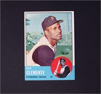 Baseball Card Topps #540 1963 Bob Clemente