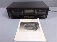 Technics Double Cassette Deck