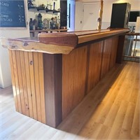 Custom Copper Top 10' Bar / Retail Counter