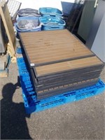 35 by 35 inch outdoor patio table tops
