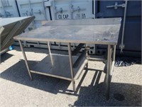 62 inch heavy stainless table