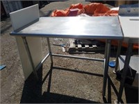 47 inch stainless steel table