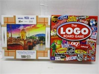 The Logo Board Game and Puzzle