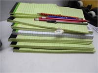 New Note Pads/Pencils
