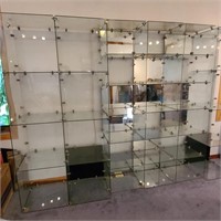 Large Modular Glass Display