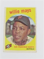 1959 TOPPS #50 WILLIE MAYS: