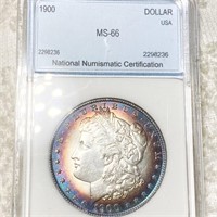 1900 Morgan Silver Dollar NNC - MS66+
