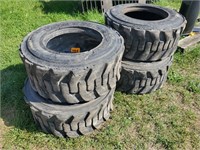 Set 12-16.5 tires