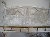 Crystal Wine Glasses and Water Goblets
