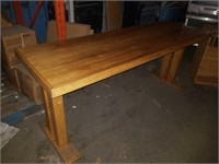 30 inch by approximately 6 foot table