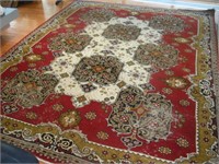 Persian Rug, 12x9, Very Worn